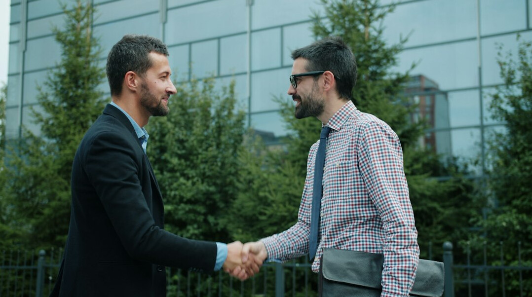 business handshake deal