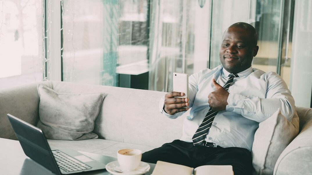 confident businessman